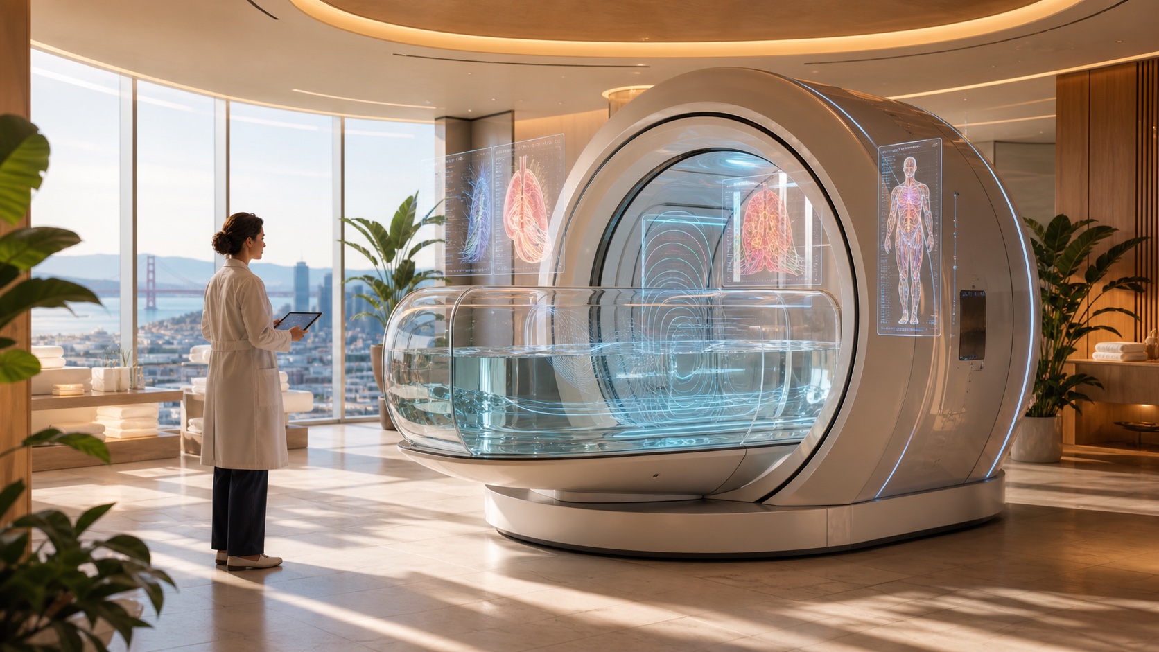 Midjourney Medical Scanner Plan