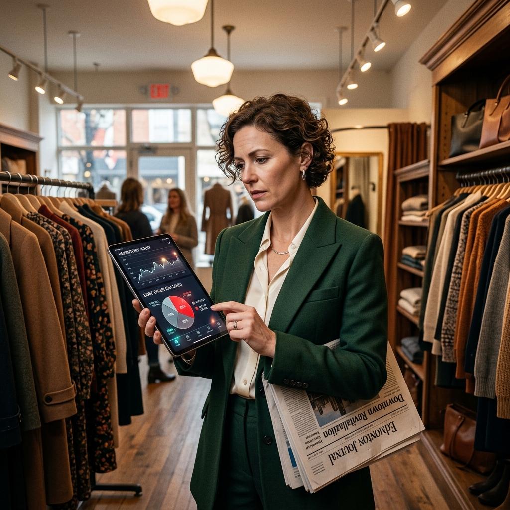 Edmonton boutique with AI inventory agent