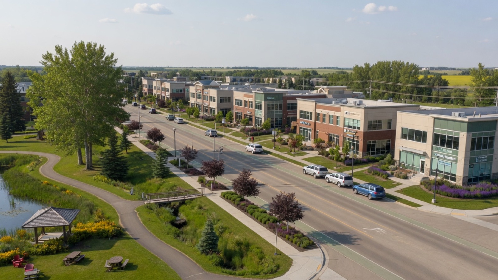 Sherwood Park commercial corridor and local business upside