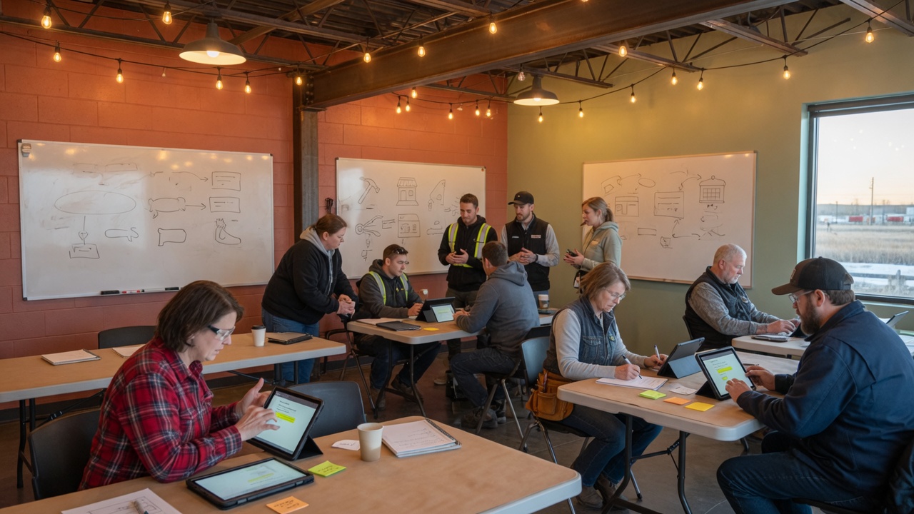 Hands-on AI training for Alberta small business owners and trades