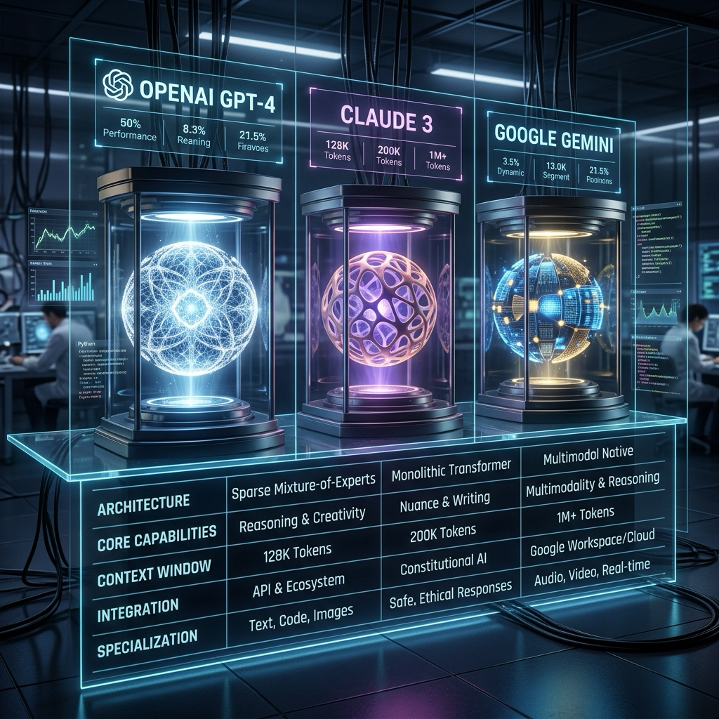 OpenAI o3 vs Claude Thinking vs Gemini 2.5 Pro |