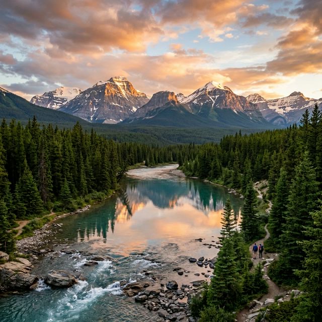 Canadian river valley